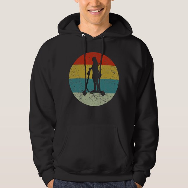 Retro vintage scoter hoodie (Front)