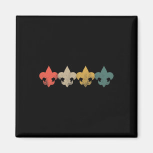 Retro Vintage Scout Scouts Men Womens Boys Girls  Magnet