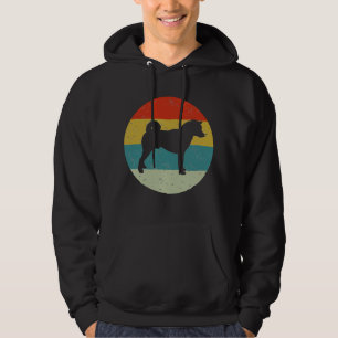 Retro vintage shiba inu hoodie