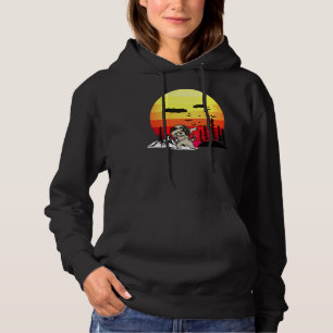 Retro Vintage Shih Tzu Dog Hoodie