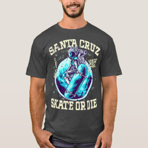 Retro Vintage Skateboard Street Wear Santa Cruz As T-Shirt