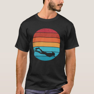 Retro vintage snorkelling hobby   2 T-Shirt