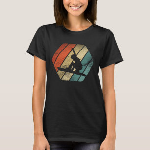 Retro vintage Snowboarding sports 3 T-Shirt