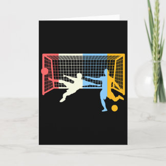 Retro Vintage Soccer Football Lover Coach Player G Card