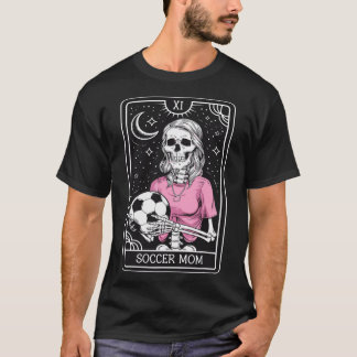 Retro Vintage Soccer Mum Tarot Card  T-Shirt