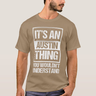 Retro Vintage Souvenir Austin friend funny gift T-Shirt
