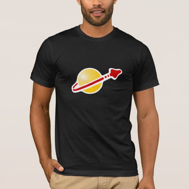 Retro Vintage Space Logo T-Shirt (Front)
