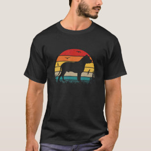Retro Vintage Staffy Amstaff American Staffordshir T-Shirt
