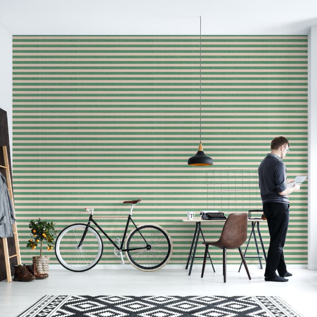 Retro vintage striped pattern wallpaper. wallpaper (Living Room)