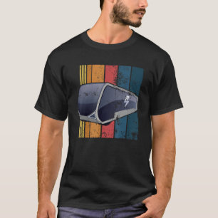Retro Vintage Style Bullet Train Driver T-Shirt