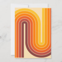 Retro Vintage Style Geometric Design