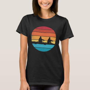 Retro vintage style rowing sports 4 T-Shirt