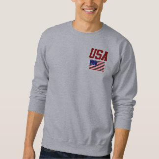 RETRO VINTAGE STYLE USA SWEATSHIRT