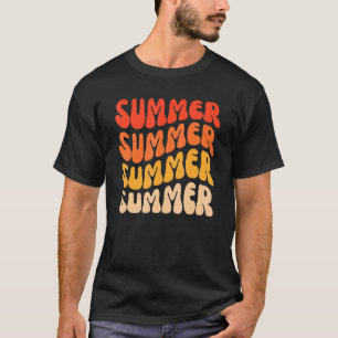 Retro Vintage Summer Beach Life Summer Vacation T-Shirt