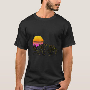 Retro Vintage Summer Cactus Desert West Wild Cacti T-Shirt