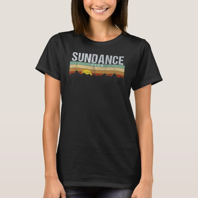 Retro Vintage Sundance T-Shirt (Front)