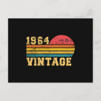 Retro Vintage Sunset 1964 Birthday