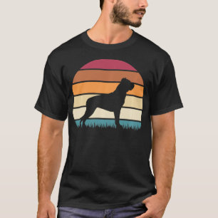 Retro Vintage Sunset Dog Pet Lover Cane Corso Pull T-Shirt
