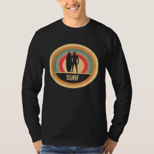 Retro Vintage Surf Gift For Surfers T-Shirt