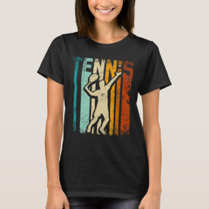 Retro Vintage Tennis Player T-Shirt