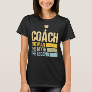 retro vintage The Man the myth the legend Basketba T-Shirt