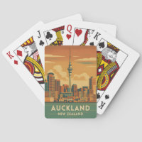 Retro Vintage Travel Auckland New Zealand City