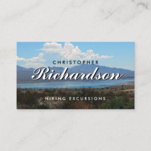 RETRO VINTAGE TYPE TREATMENT PHOTO Business Card