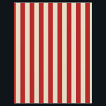 Retro Vintage Vertical PopCorn Classic Stripes Flyer<br><div class="desc">A stripes decor in horizontal or in vertical fashion are a modern classic graphic design style that always make for a great custom gift for yourself or for someone special on your list, these are sure to make an impression on any festive occasions. Always happy to help. Email us using...</div>