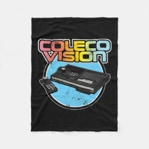 Retro Vintage Video Game Gamer Fleece Blanket