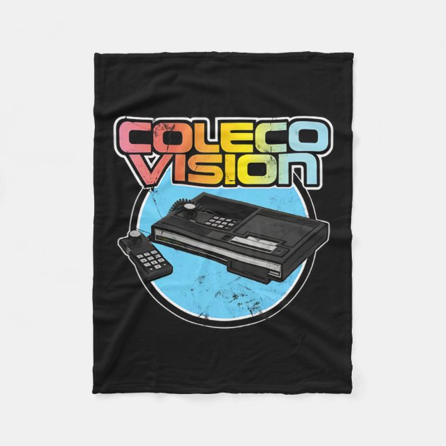 Retro Vintage Video Game Gamer  Fleece Blanket (Front)
