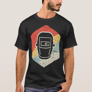 Retro Vintage Welder Mask Cool Mig Tig Gas Arc Wel T-Shirt