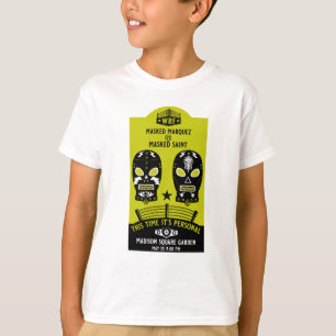 Retro Vintage Wrestling Poster T-Shirt