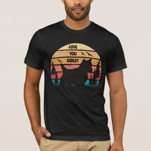 Retro Vintage Yorkshire Terrier Dog T-Shirt