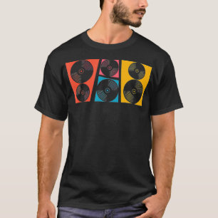 Retro Vinyl LP Records  Vintage Vinyls3  T-Shirt