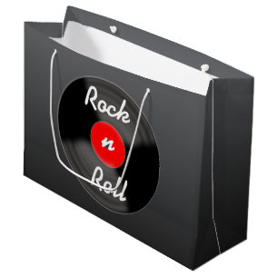 Retro Vinyl Record Gift Bag