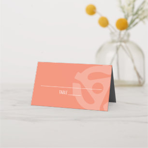 Retro Vinyl Record Place Card