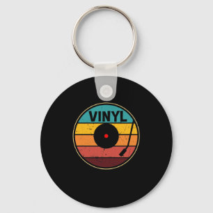 Retro Vinyl Record - Vintage Vinyls LP Record Key Ring