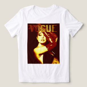 Retro Vogue “Striking a Pose” Tri‑Blend Shirt 