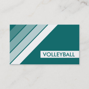 retro VOLLEYBALL Business Card