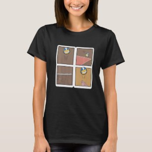 Retro Volleyball Coach Spike Volleyball Player T-Shirt