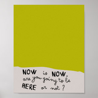 Retro Wall Art, Quote art print, Retro Colour Prin Poster