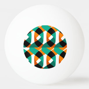 Retro Wallpaper: Vintage Design Ping Pong Ball