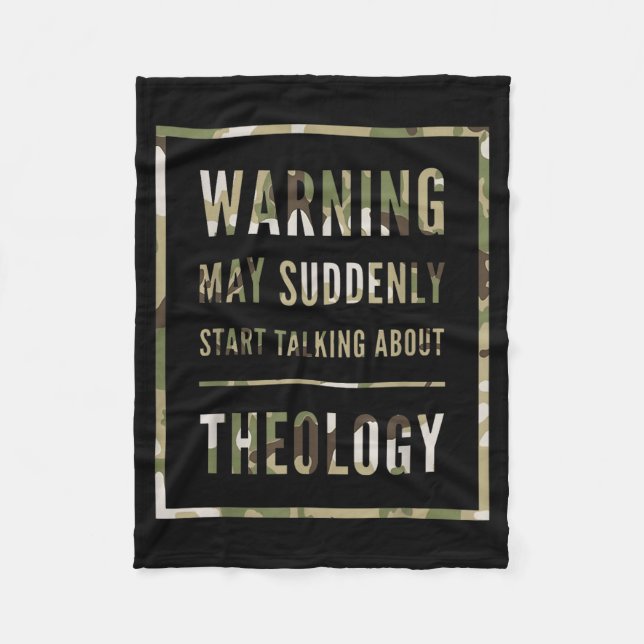 Retro Warning May Suddenly Start Talking About Red Fleece Blanket (Front)