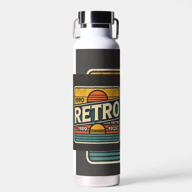 RETRO  WATER BOTTLE (Front)