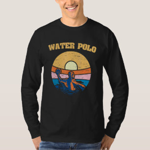 Retro Water Polo for a Swimming Play Coach Water P