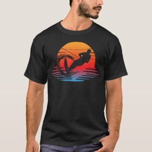 Retro Water Skier Water Sports Ski Water T-Shirt