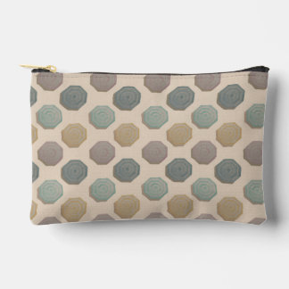Retro Watercolor Beach Umbrella Clutch Bag