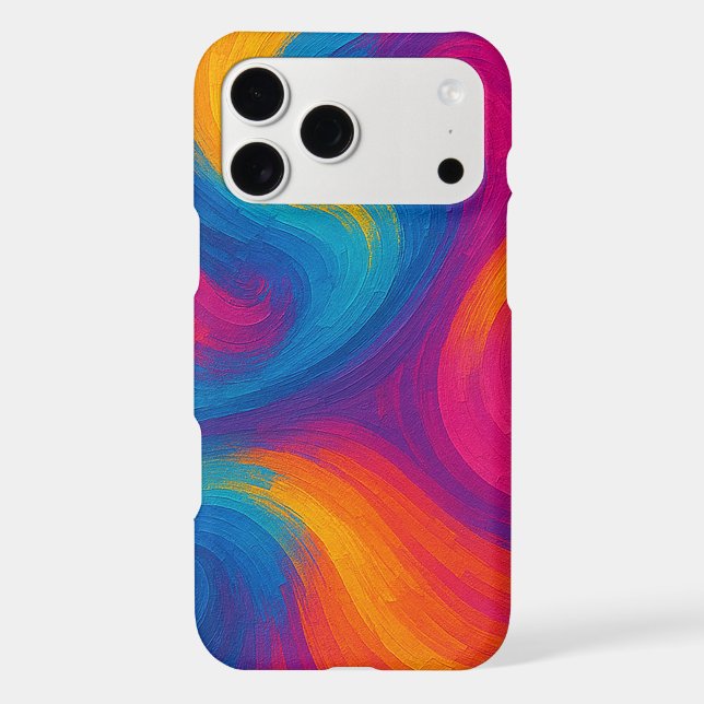 Retro Wave Abstract Phone Case 4 (Back)