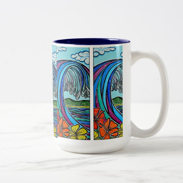 Retro Wave Mug (Right)