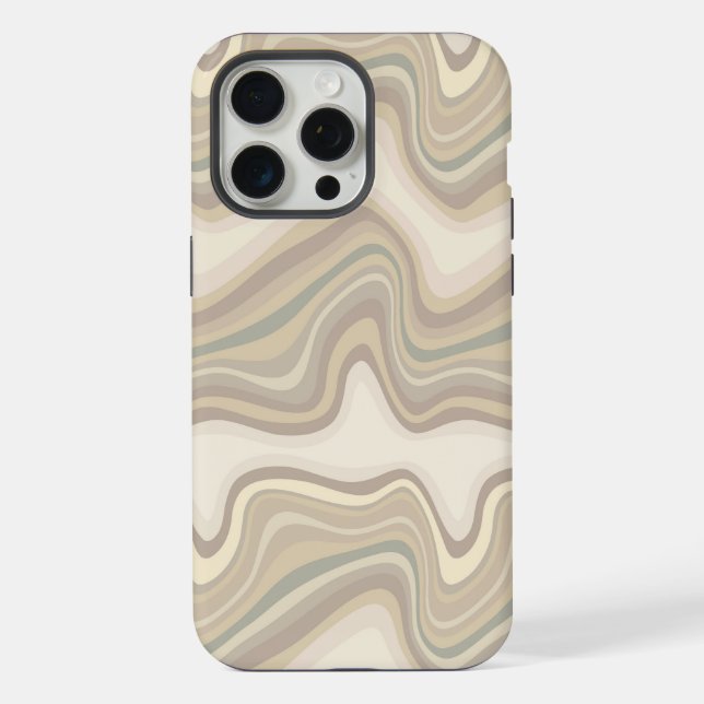 retro wave neutral iPhone case (Back)